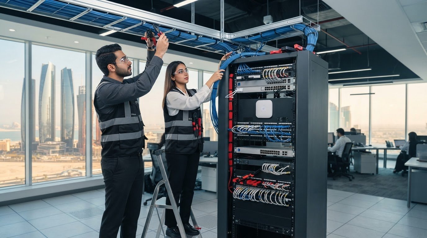Cat6 Cable Installation in Abu Dhabi: A Practical Business Guide