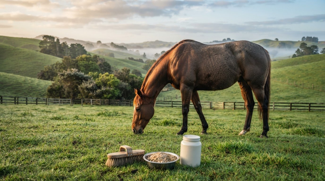 Causes of Dull Coat in Horses: How Nutrition and Coat Care Affect Shine