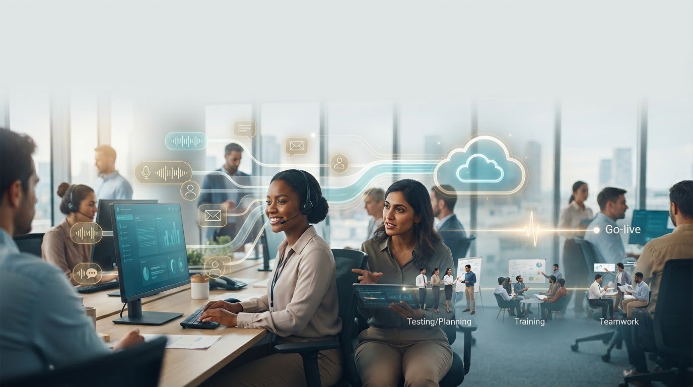 CCaaS implementation: how to plan a smooth rollout