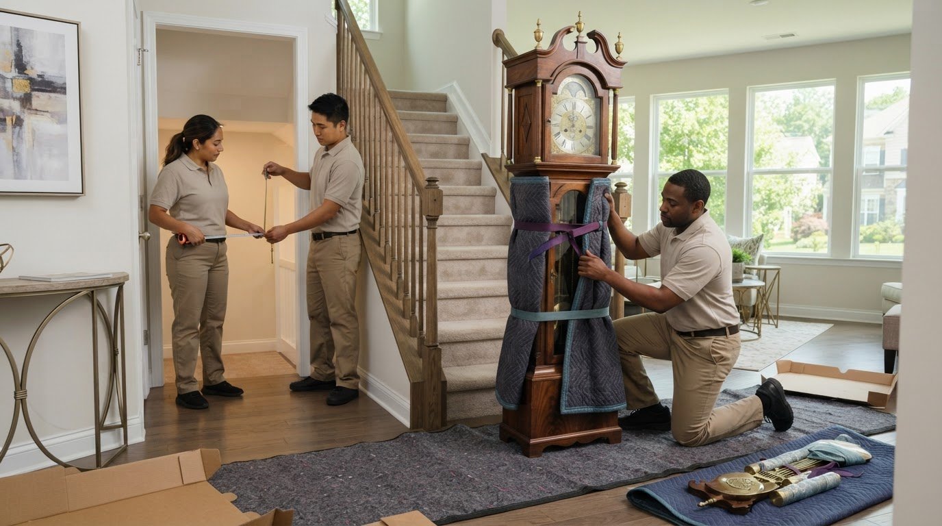 Centreville Antique Grandfather Clock Movers: What to Expect