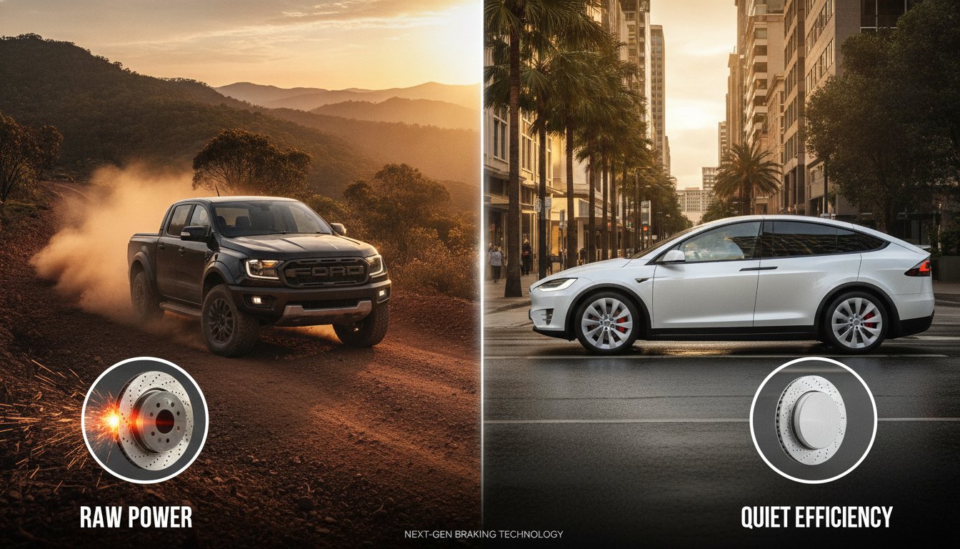 Ceramic vs Metallic Brake Pads: Technical Comparison for Australian Drivers
