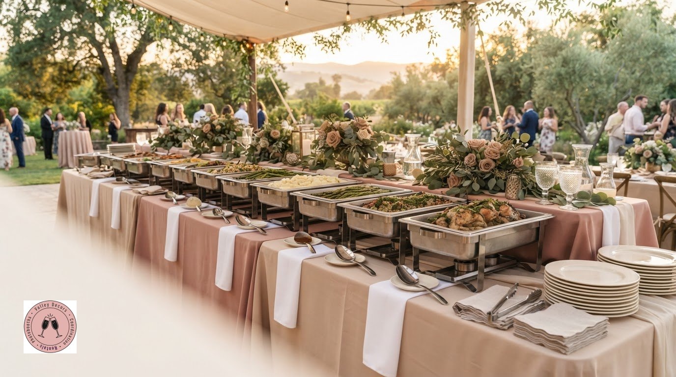 Chafing Dish Rentals Fresno: Choosing a Setup for Your Event