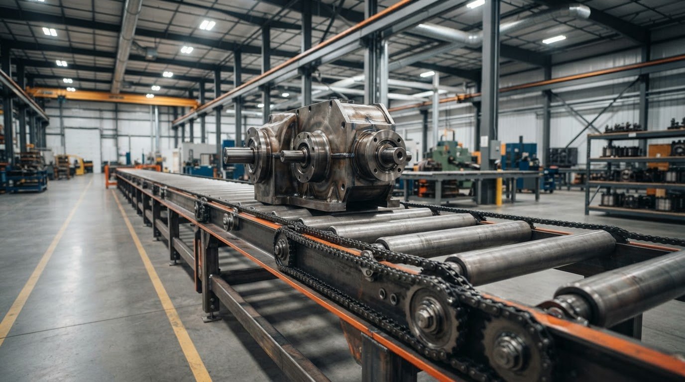 Chain-Driven Heavy Duty Conveyor Systems for Industry