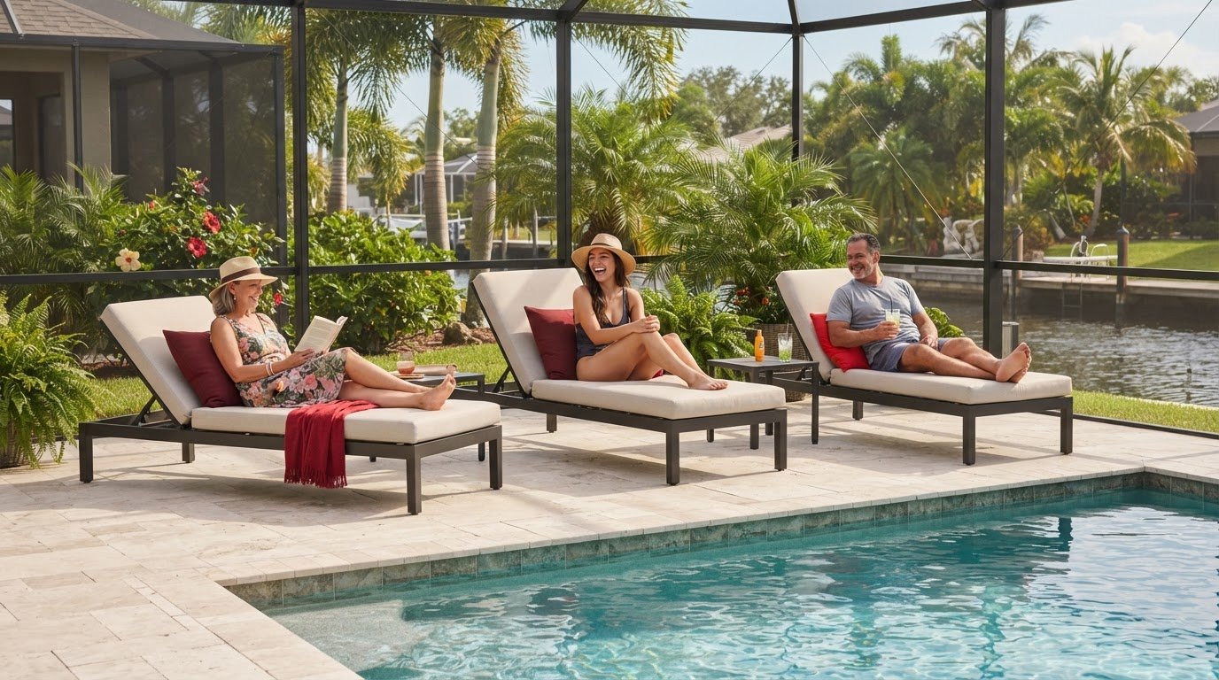 Chaise Lounges for Cape Coral Pool Decks: Buying Guide