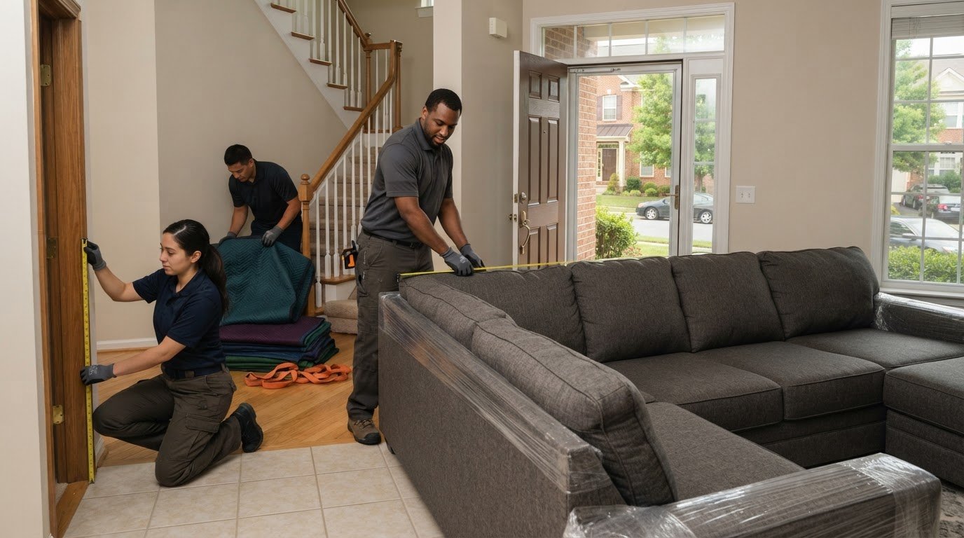 Chantilly Movers for an Oversized Couch: What to Expect