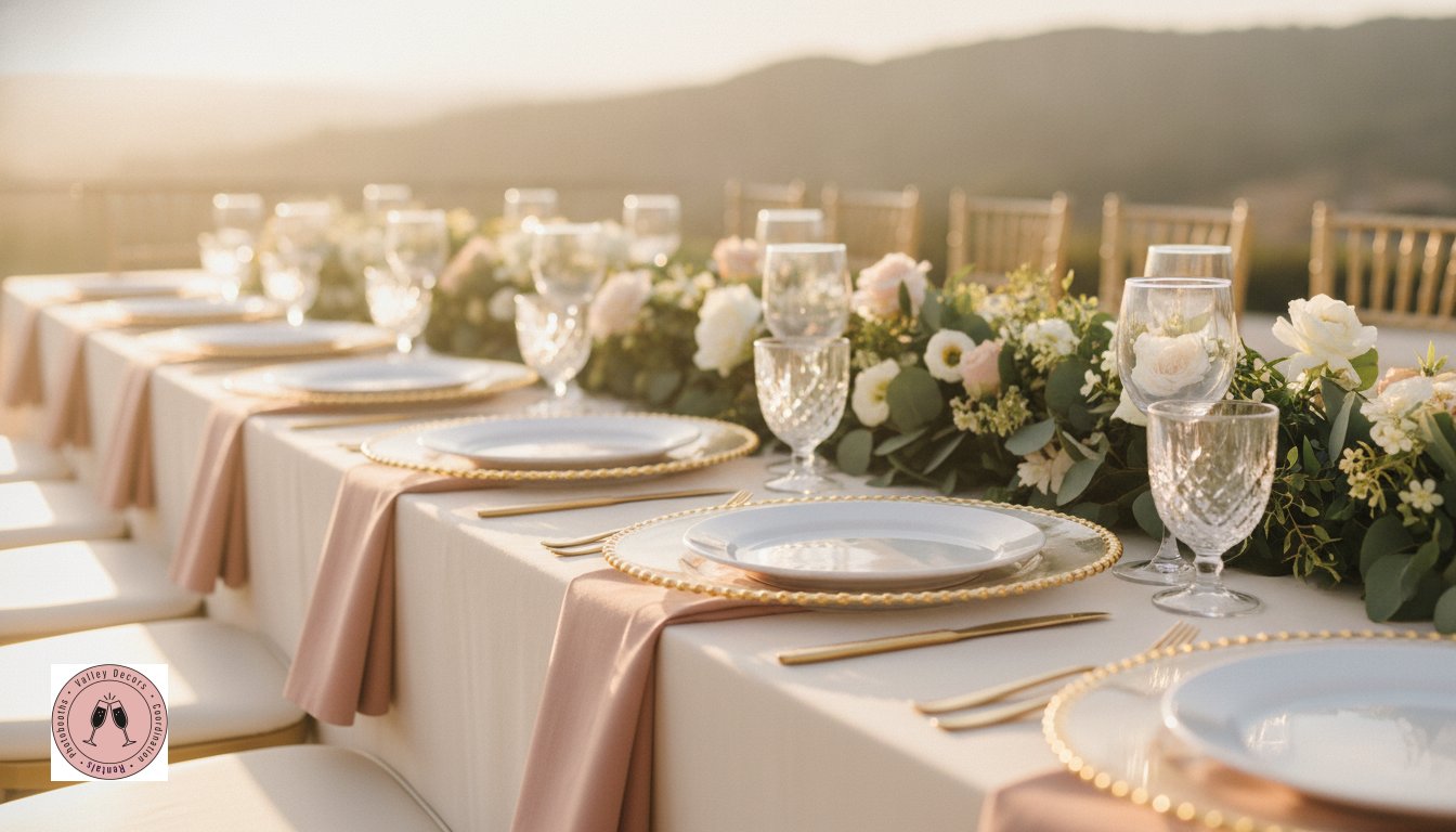 Charger Plate Rentals Fresno CA: Elevating Your Event Table Design
