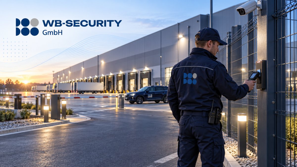 Objektschutz für Logistikzentren in Augsburg und München | WB‑SECURITY GmbH