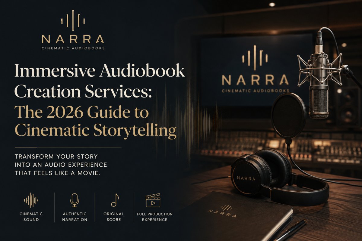 Immersive Audiobook Creation Services: The 2026 Guide to Cinematic Storytelling