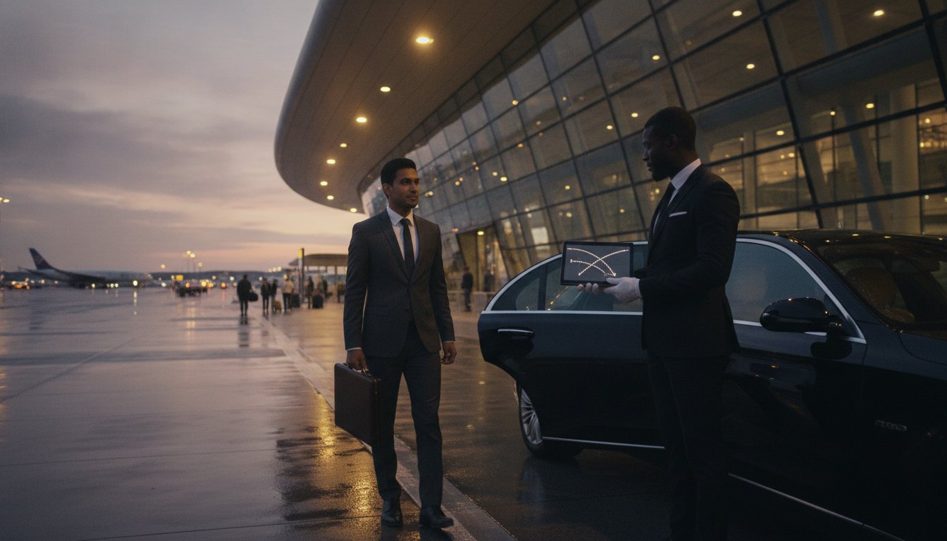Chauffeur Service with Flight Tracking: The Executive Guide to Seamless Arrivals