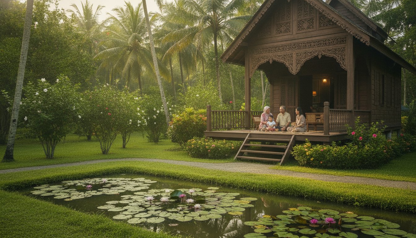 Cherating Family Villa in Nature: A Poetic Guide to Natural Reconnection