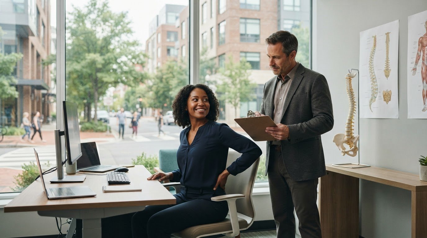 Chiropractor for Desk Job Back Pain in Clarendon: How to Choose the Right Care