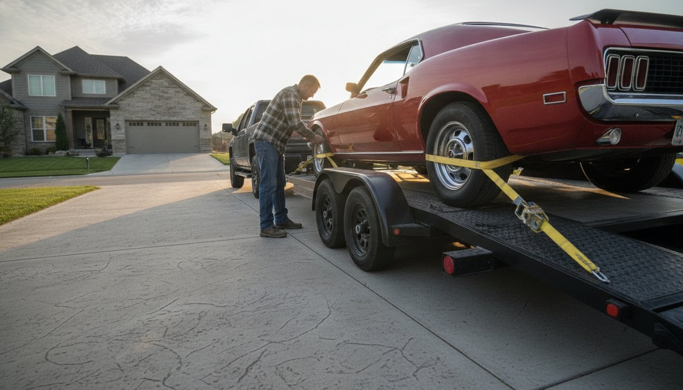 Choosing Car Hauling Trailers for Rent: 2026 Omaha Guide