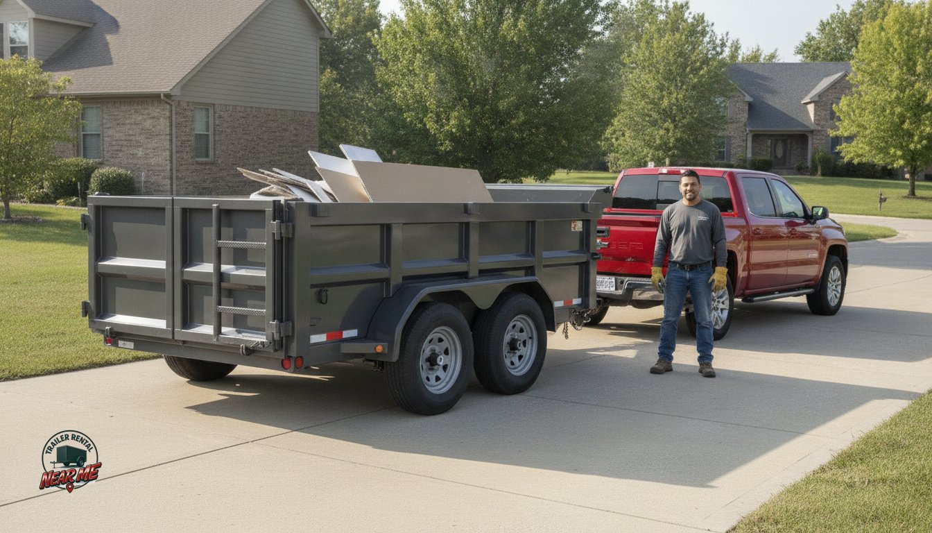 Choosing the Best Home Renovation Debris Trailer in Omaha (2026)