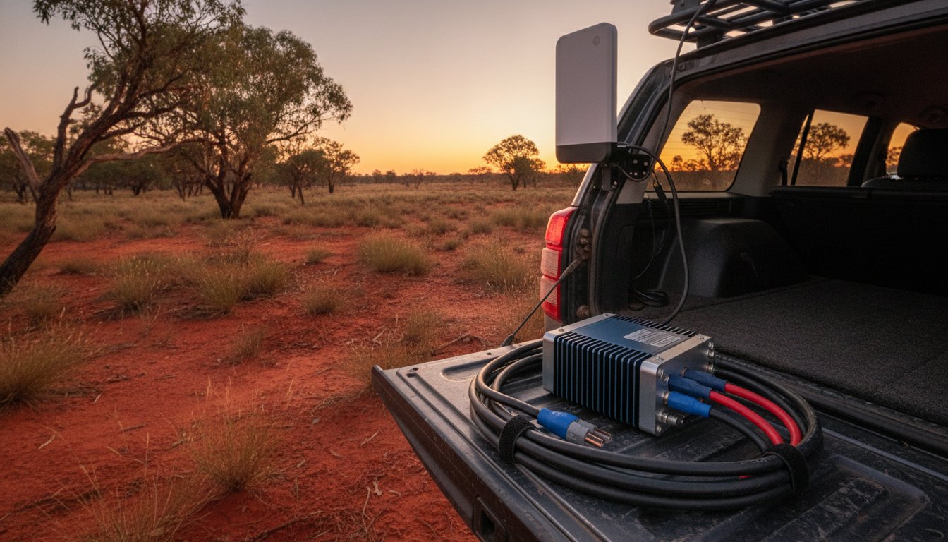 Choosing the Best Starlink Mini 12V Adapter for Australian Off-Grid Use