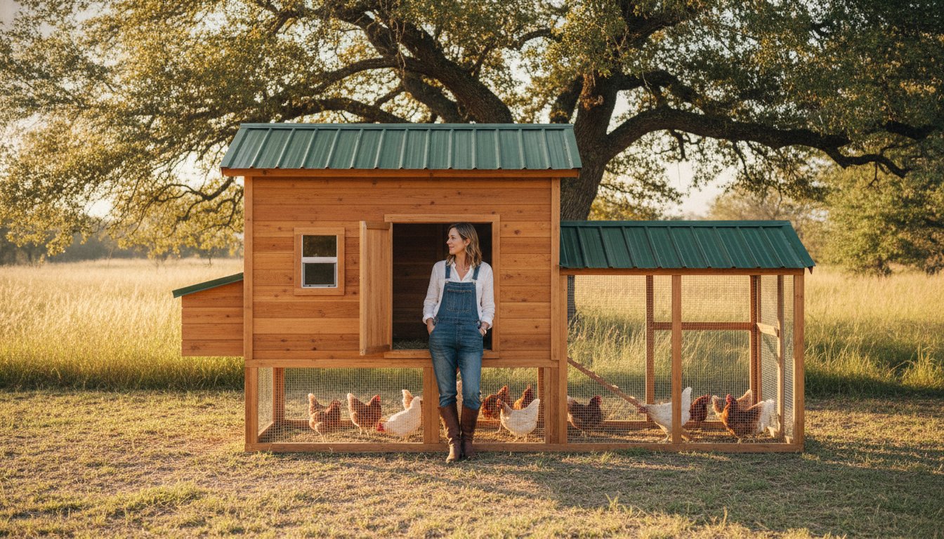 Choosing the Best Walk-In Chicken Coop for 10 Hens in 2026