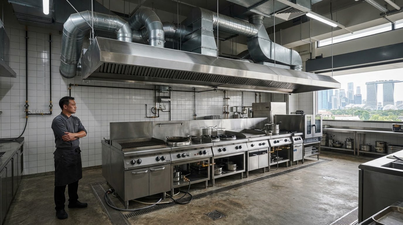 Choosing the Right Size Commercial Kitchen Hood: A Singapore F&B Guide
