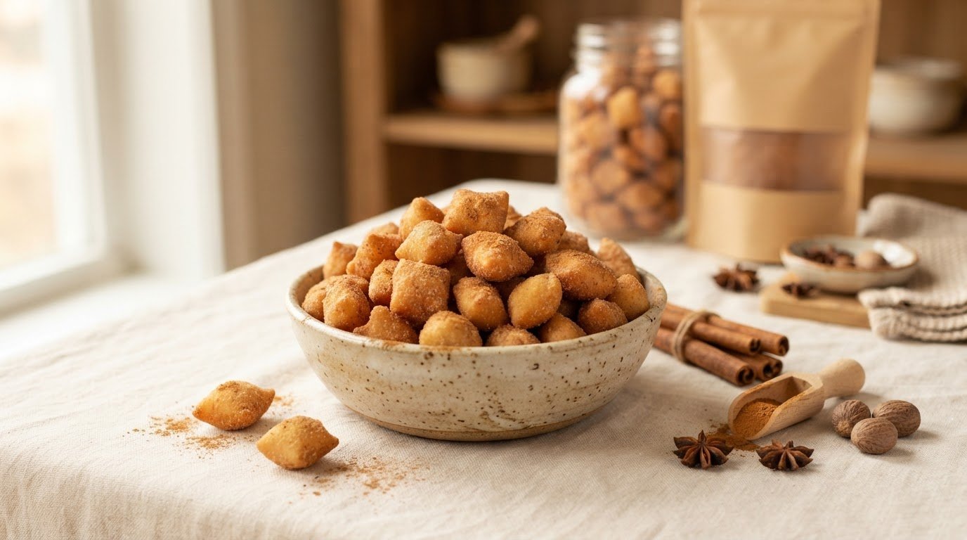 Cinnamon Chin Chin: A Warm, Crunchy Twist on a Nigerian Favorite