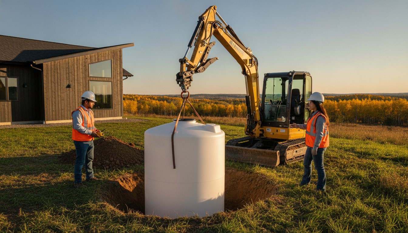 Cistern Installation 101: A Guide for Parkland County Homeowners