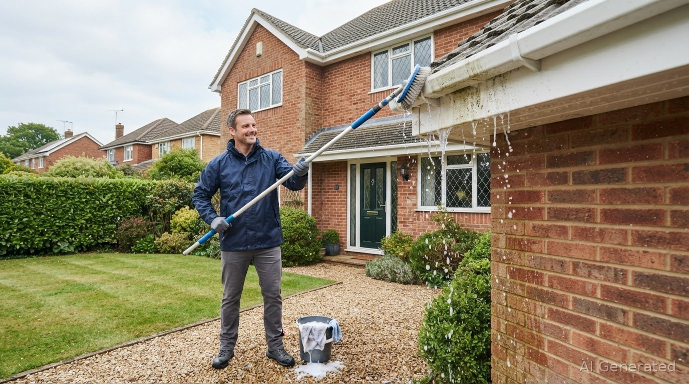 Cleaning uPVC Fascias and Soffits: A Safe, Practical DIY Guide