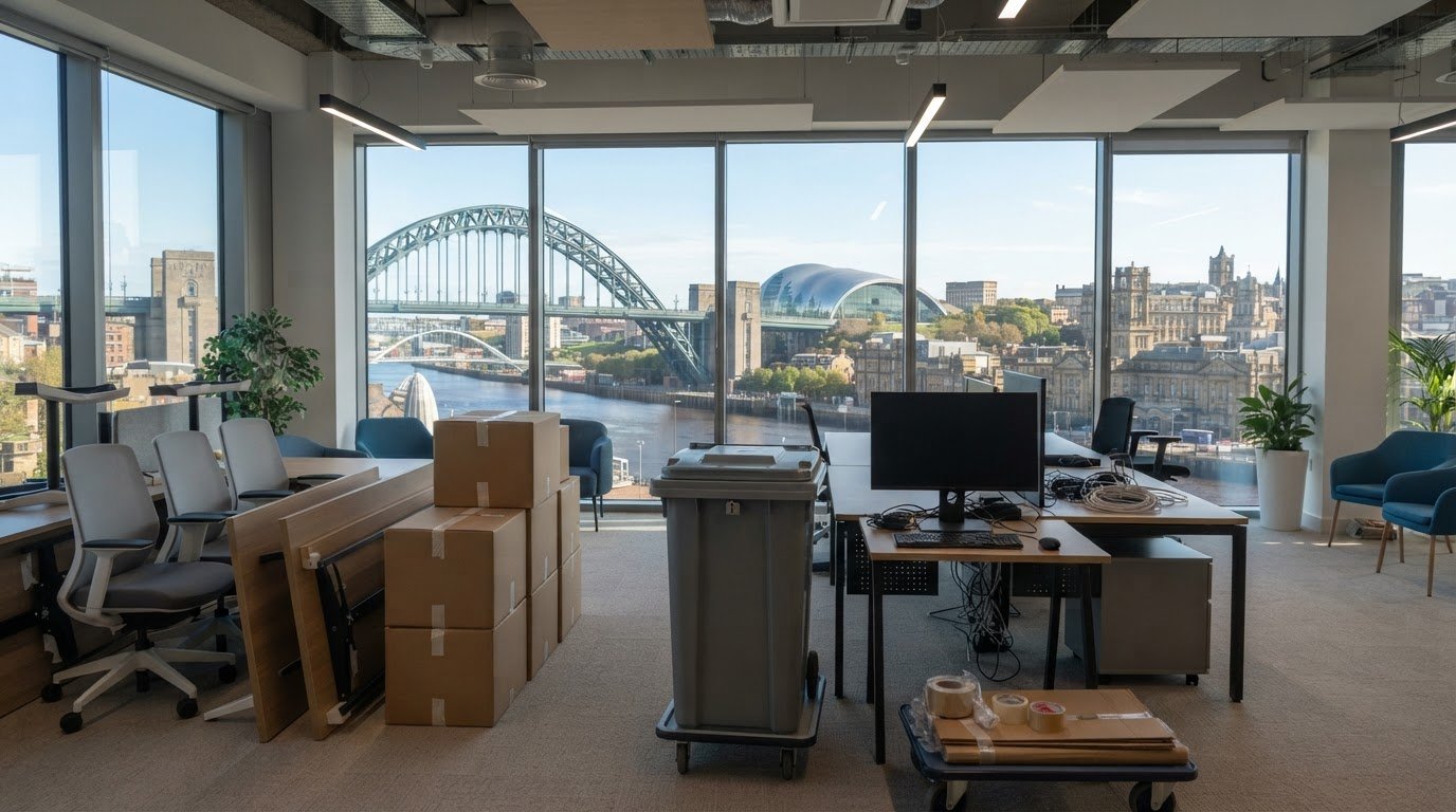 Clear your Newcastle office before handover: what to remove