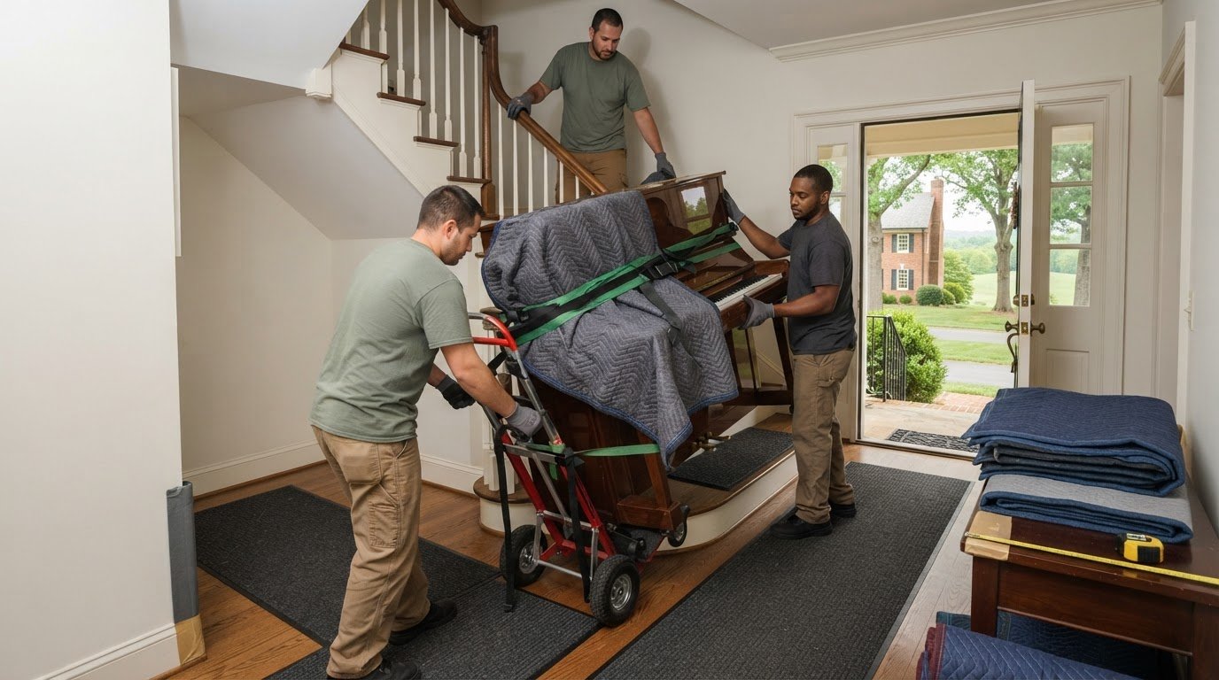 Clifton Piano Movers for Difficult Access: Plan a Safer Move