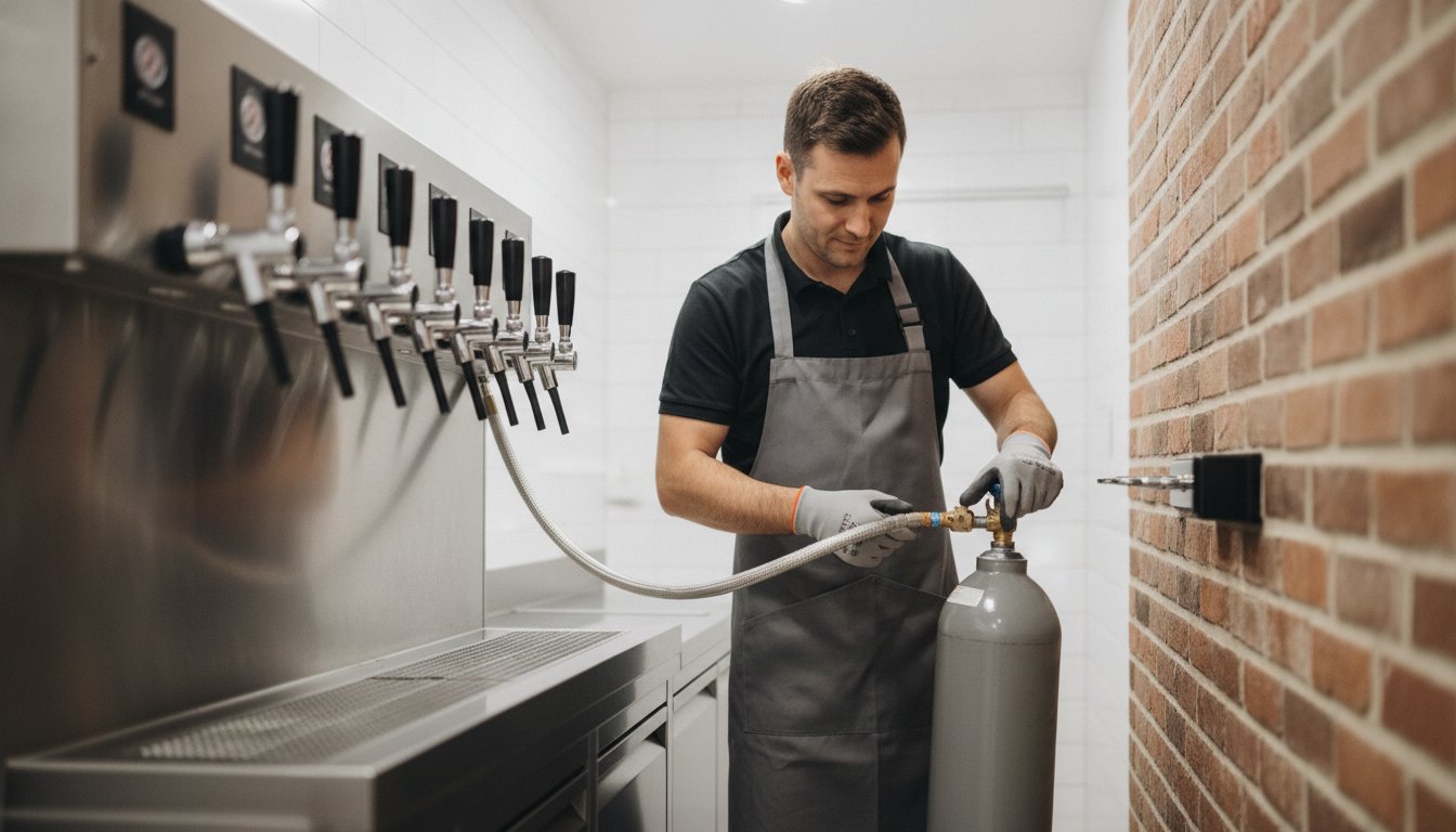 CO2 Flaschen tauschen in Niebüll: Ihr zuverlässiger Partner für Gastronomie-Kohlensäure