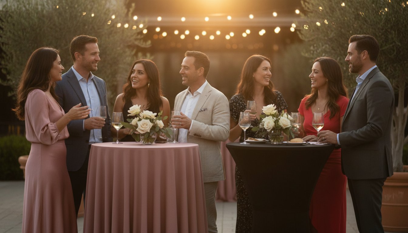 Cocktail Table Rentals Fresno: The Ultimate Guide to Event Flow and Style