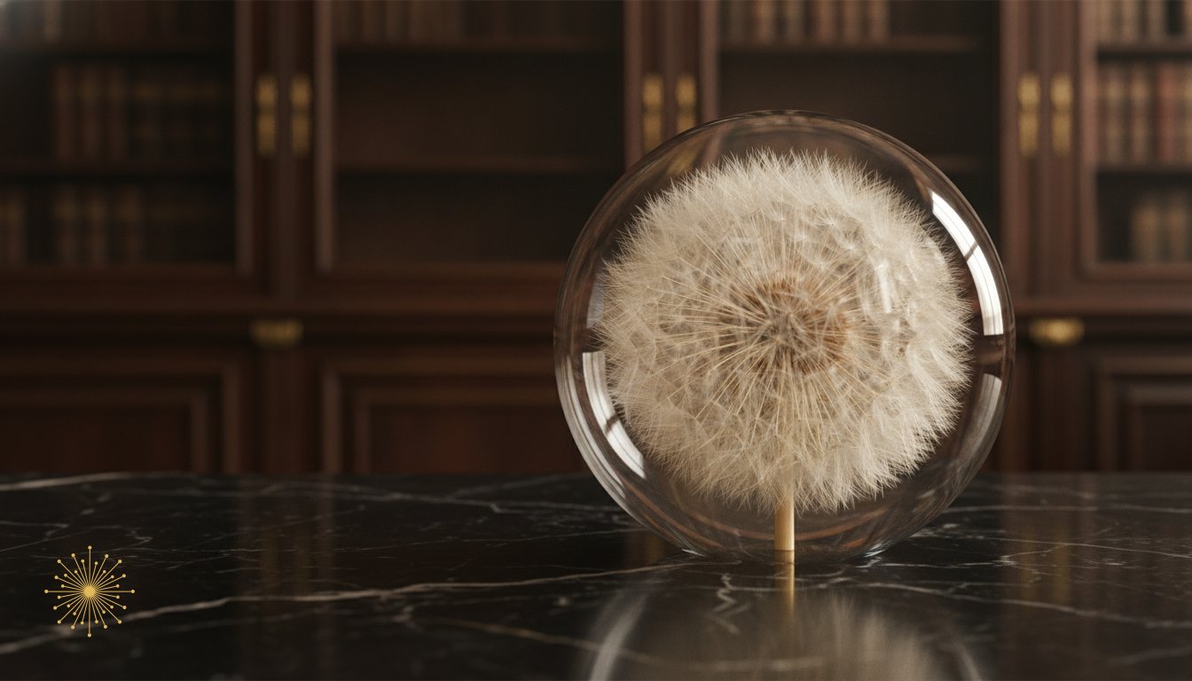 Collectible Botanical Spheres: Capturing the Poetry of a Fleeting Moment