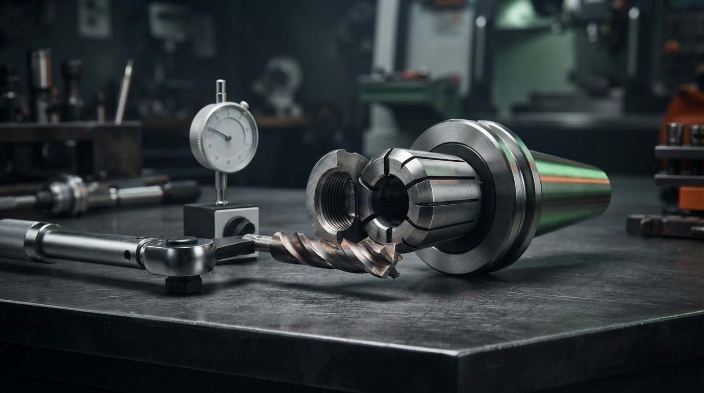 Collet Nut Overtightening Damage to Toolholder Taper: Causes and Fixes