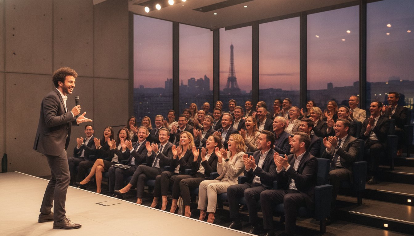Comment organiser un spectacle en entreprise : le guide complet 2026
