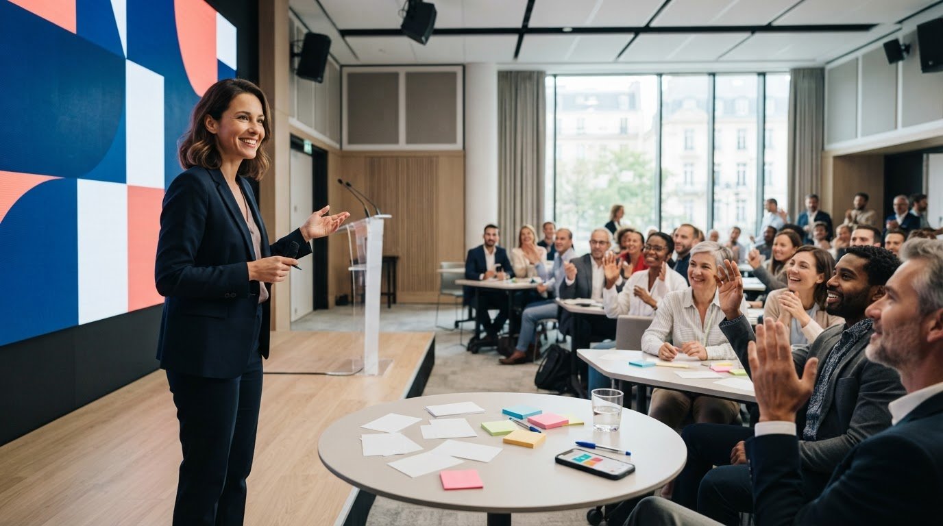 Comment rendre une présentation interactive : méthode et idées concrètes