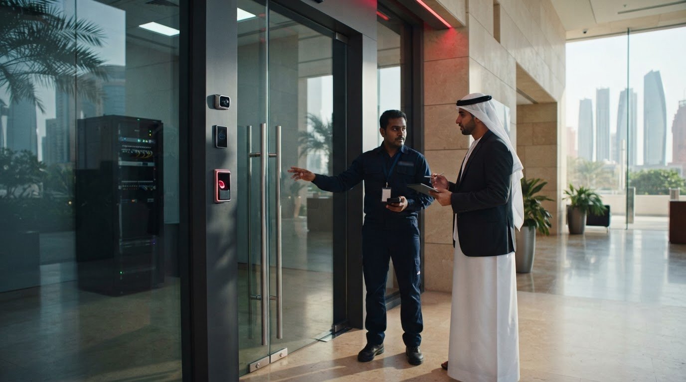 Commercial Access Control Installation in Abu Dhabi: A Business Guide