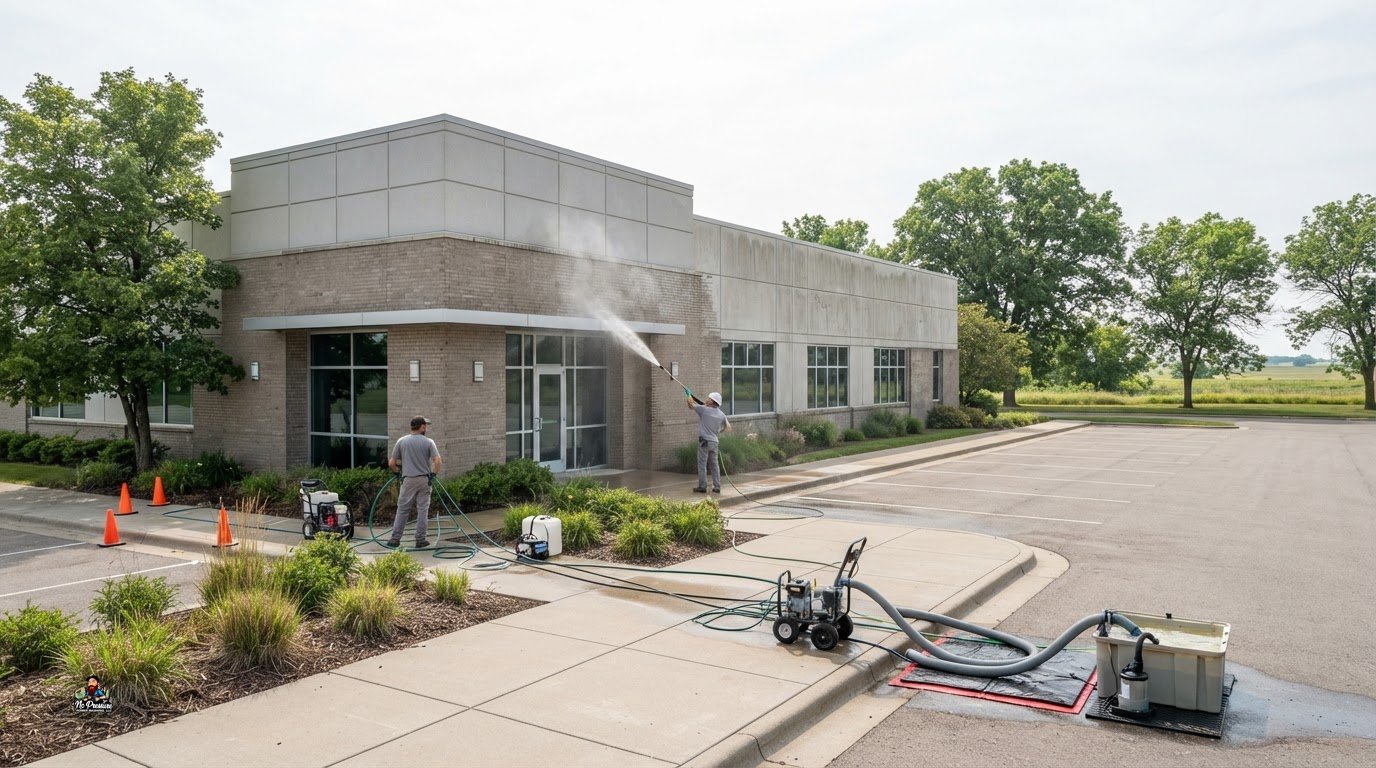 Commercial Building Exterior Cleaning Omaha: 2026 Facility Manager Guide