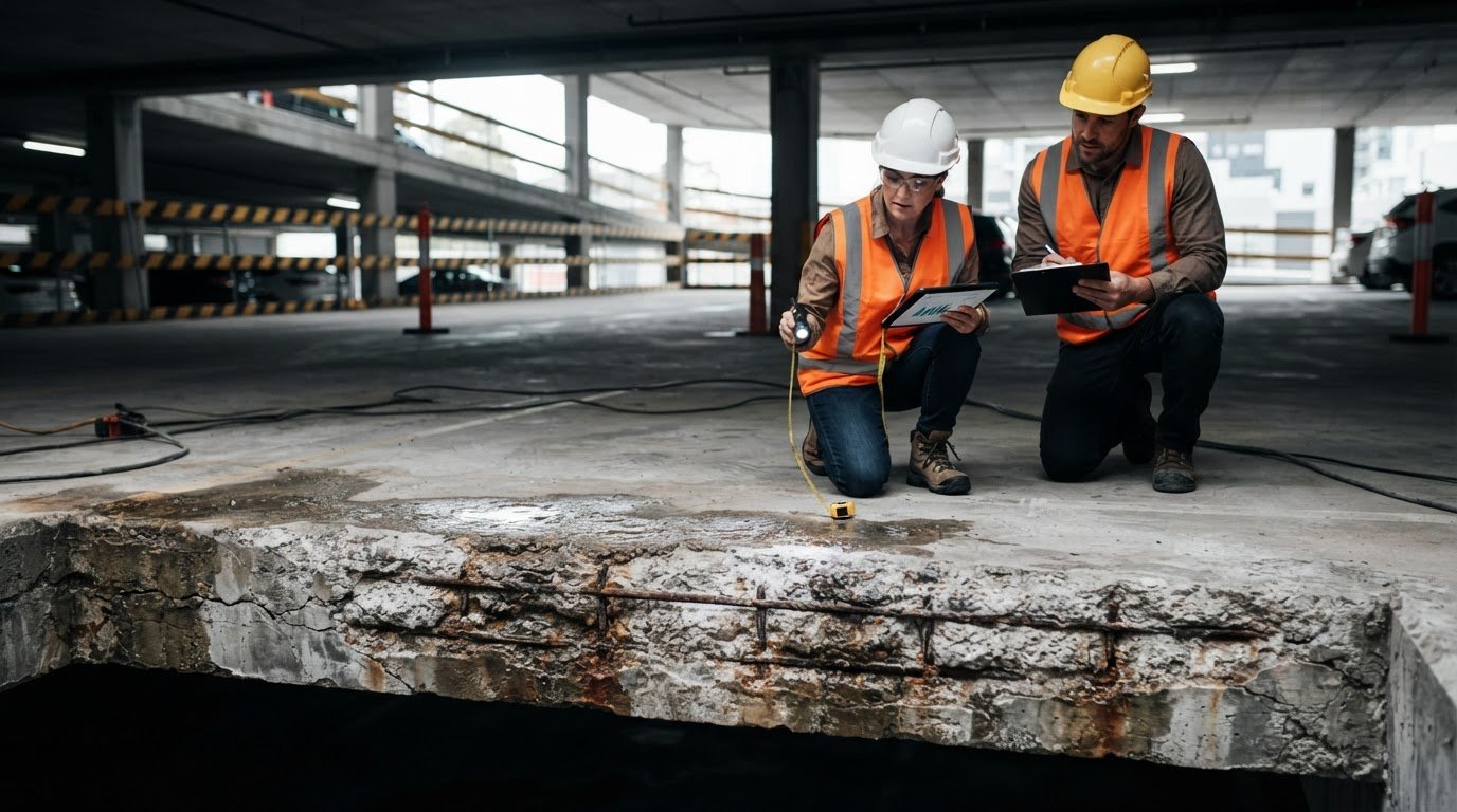 Commercial Car Park Spalling: Guide for Asset Owners