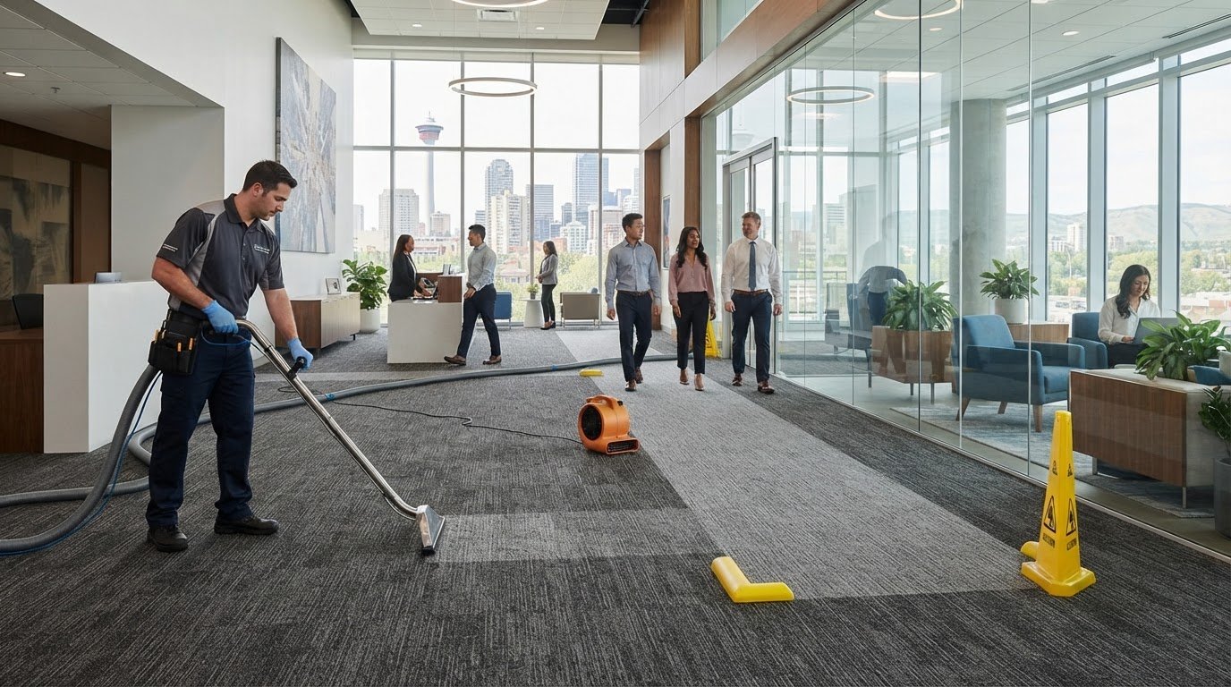 Commercial Carpet Cleaning for Calgary Businesses