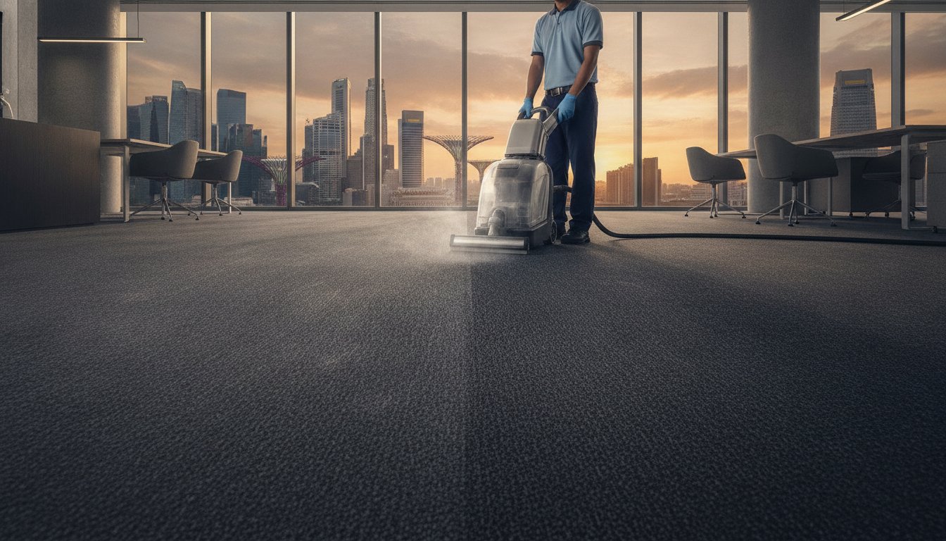 Commercial Carpet Cleaning Singapore: The 2026 Buyer’s Guide to Office Hygiene