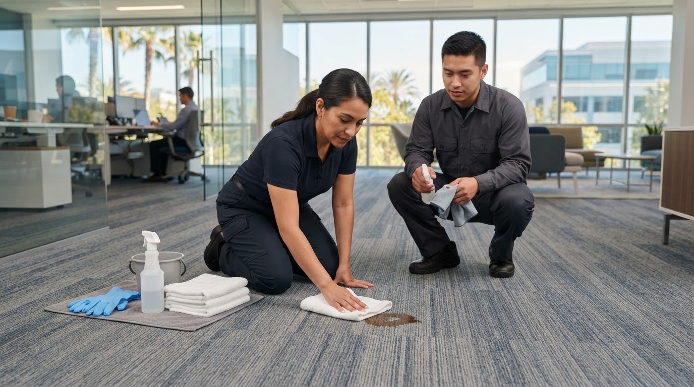 Commercial Carpet Stain Removal: A Practical Step-by-Step Guide