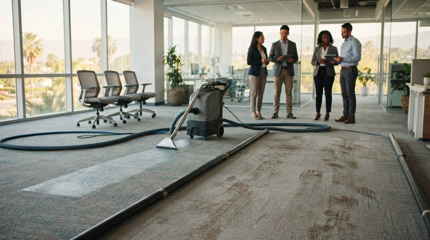Commercial Carpet Washing Guide: Orange County Businesses