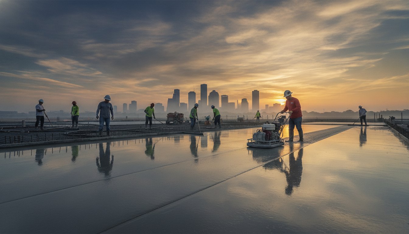 Commercial Concrete Flatwork Contractor in Houston: The Complete Guide to Durable Infrastructure