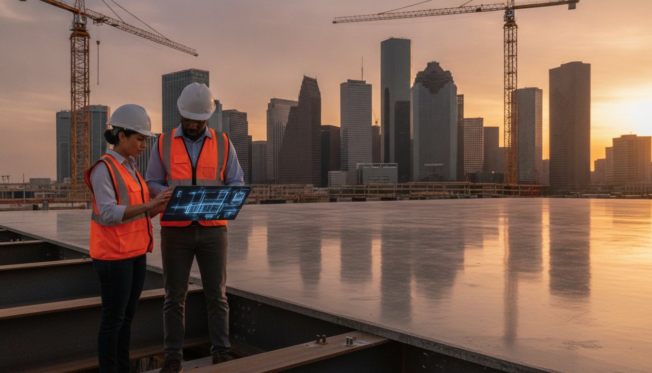 Commercial Concrete Slab Guide for Texas Developers