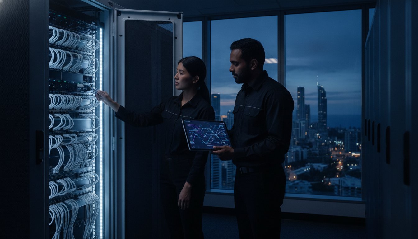 Commercial Data Cabling Gold Coast: Engineering High-Performance Business Networks