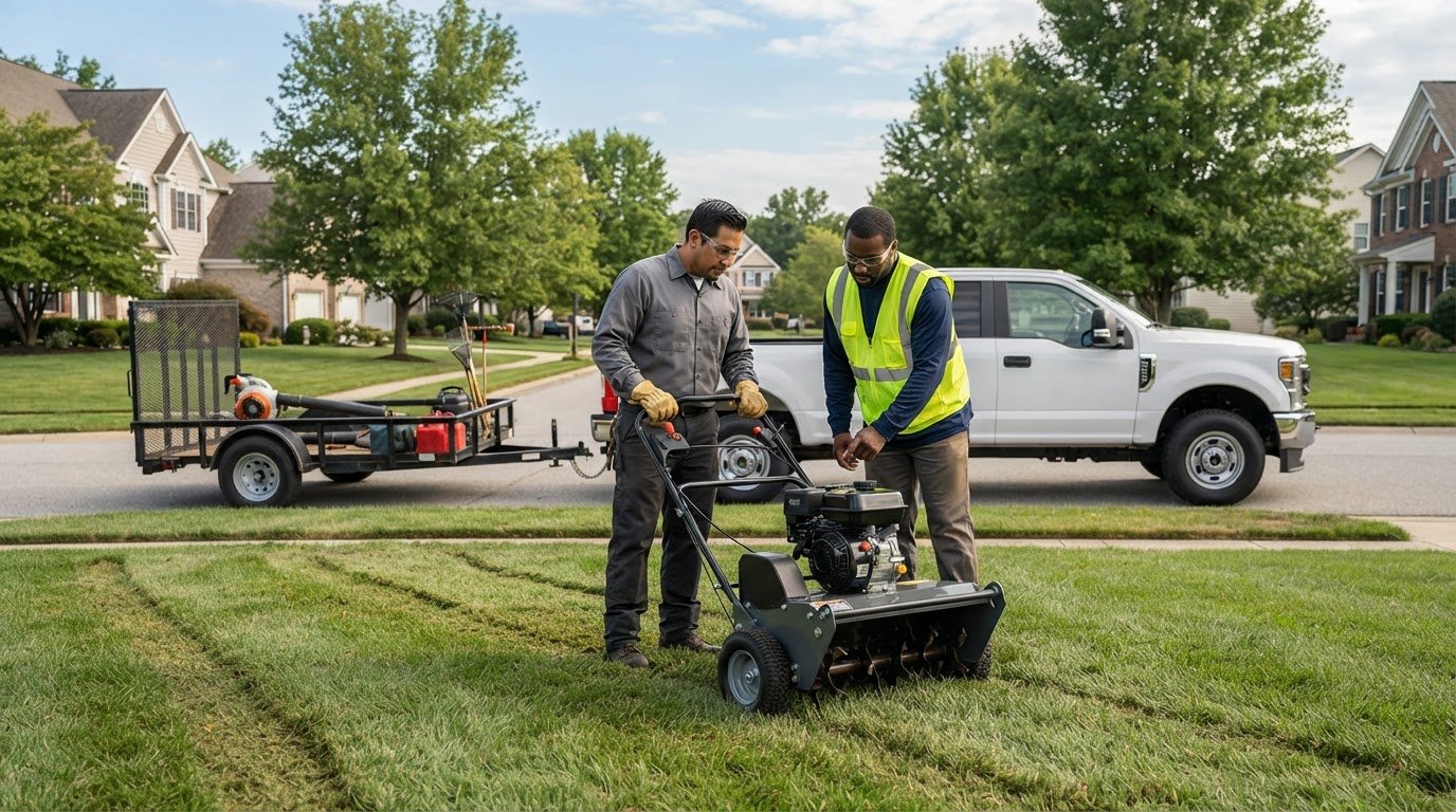 Commercial Dethatcher Rental Near You for Landscapers