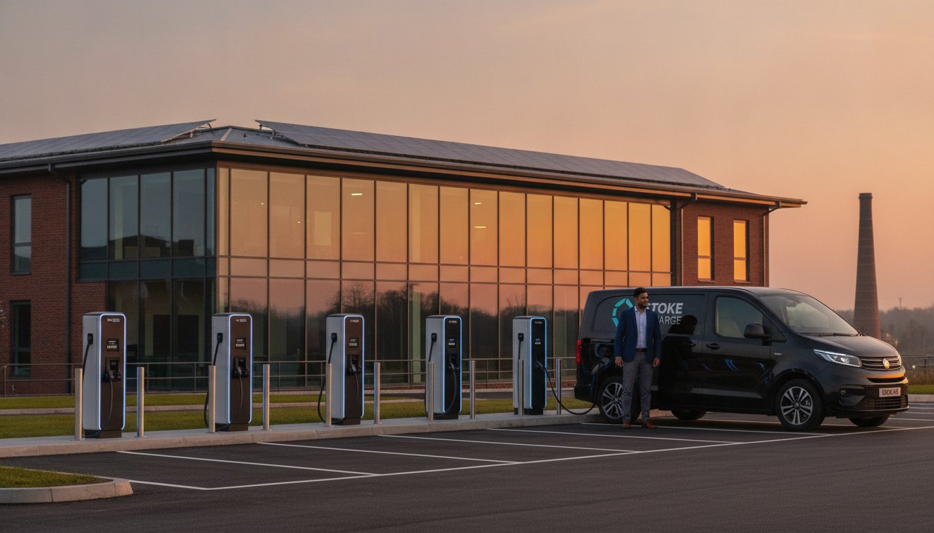 Commercial EV Charger Installation in Stoke-on-Trent: The 2026 Business Guide