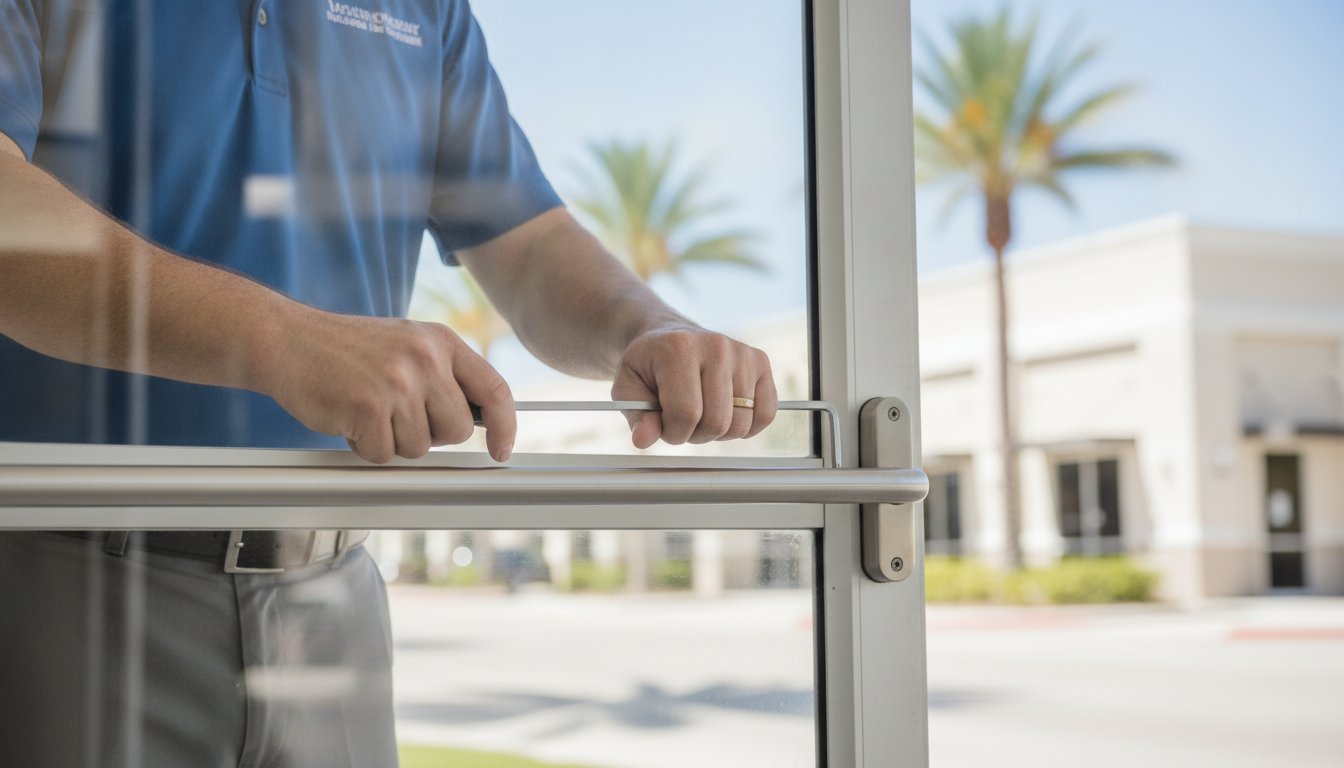 Commercial Exit Device Installation in Naples: The 2026 Safety & Security Guide