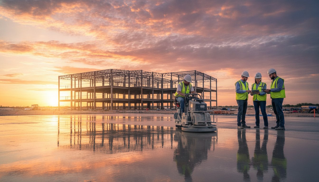 Commercial Flatwork Contractor Texas: Precision Engineering for 2026 Developments