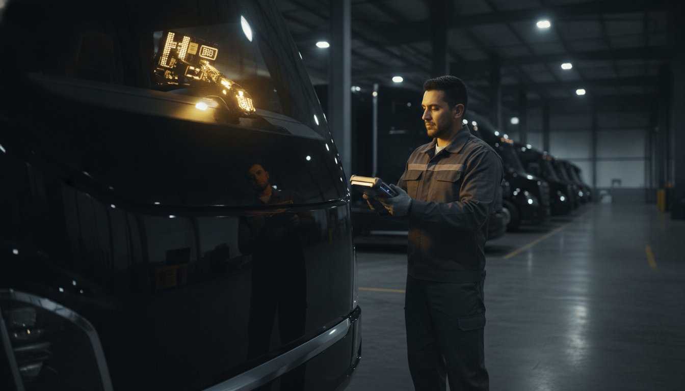 Commercial Fleet Glass Maintenance: A Strategic Guide to Safety and Efficiency