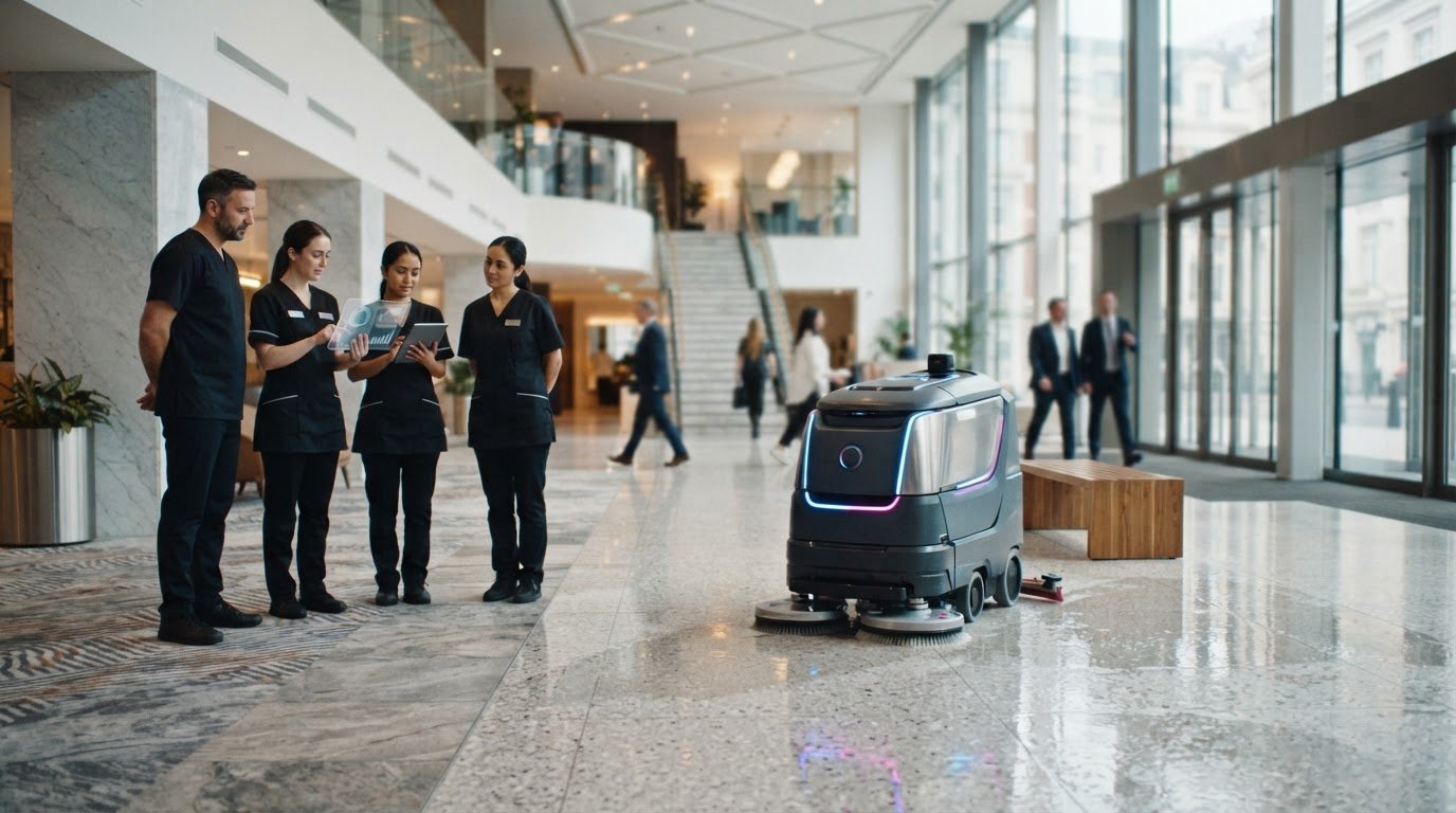 Commercial Floor Scrubbing Robots: UK Business Guide