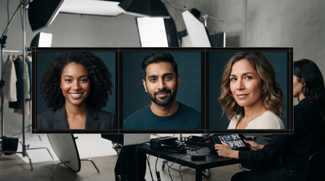 Commercial Headshot Examples: Looks That Communicate Casting Potential