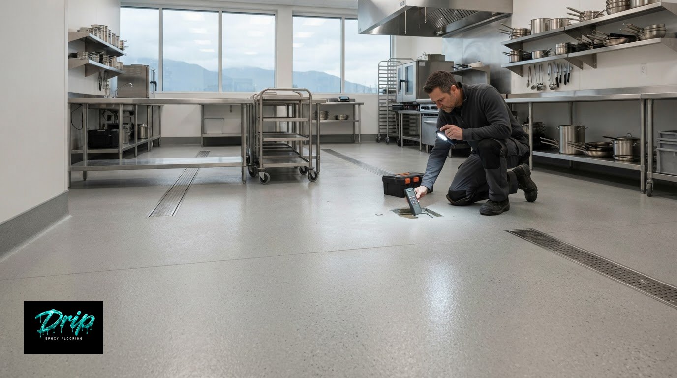 Commercial Kitchen Epoxy Flooring in Surrey: How to Choose a Suitable System