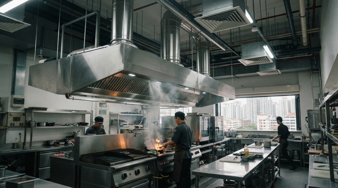 Commercial Kitchen Exhaust Design Singapore: F&B Guide